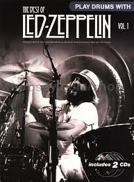What the beatles were to the '60s, led zeppelin were to the '70s: Led Zeppelin Play Drums With The Best Of Led Zeppelin Vol 1 Book Cd