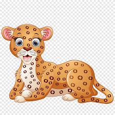 Saatnya untuk mengeluarkan krayon dan mewarnai! Macan Tutul Kecil Yang Indah Lain Lain Mamalia Png Pngegg
