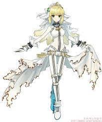 From Fate Extra Ccc Figma Saber Bride Anime Fate Character Design