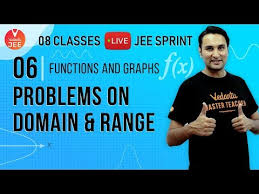 Functions Graphs Lecture 6 Problems On Domain Range Class 11 Maths Live Daily Iit Jee Youtube
