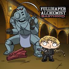 Family Guy Artist With An Anime Mashup Of One Of My Favorites Fmab Anime Peter blew the birthday cake to help stewie 1080p. reddit