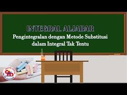 Kenali manfaatnya sebelum kamu mulai mencoba menyukainya. Metode Substitusi Pada Penyelesaian Integral Tak Tentu Youtube
