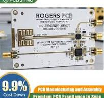 PCBSync Rogers RO4350B 1.0mm 1oz 10u" Gold 6-Layer Wireless ...