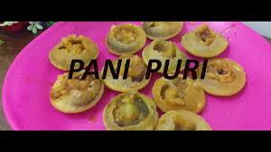 Pani Puri Recipe How To Prepare Pani Puri In Malayalam Youtube