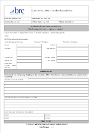 Maybe you would like to learn more about one of these? Customer Accident Incident Report Templates At Allbusinesstemplates Com