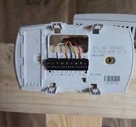 How to connect thermostat wires for Trane split unit?