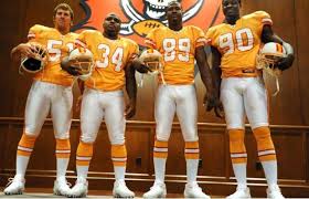 The 25 Ugliest Uniforms In Sports History Tampa Bay Buccaneers Tampa Bay Buccaneers Logo Sports Uniforms