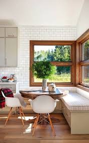 Decorating ideas rustic small kitchen table architechtures, man cave furniture decorating concepts title industrial kitchen island its construction equipped with drawers buffet rustic. Rustic Breakfast Nook With Contemporary Elements Home Kitchens Kitchen Remodel Dining Nook