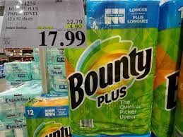 7774259 Bounty Plus Paper Towel 12 X 92 Sheets 4 80 Instant Savings Expires On 2021 01 17 17 99 Costco East Fan Blog