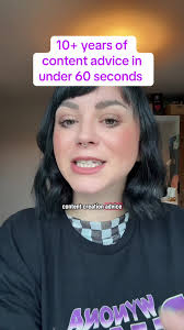 Content Creation Tips: 10 Years of Advice in Under 60 Seconds