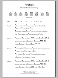 The Clash Should I Stay Or Should I Go Chords Fireflies Sheet Music Owl City Guitar Chords Lyrics Guitar Chords And Lyrics Ukulele Songs Ukelele Chords Ukulele Songs
