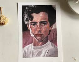 Timothée Chalamet A5 Stampa