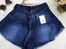 0120907 Tam 36 short godê jeans SEM LYCRA | vitrine online