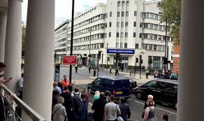 Victoria coach station is 600 metres down buckingham palace road, behind the train station. London Victoria Coach Station Evacuation Area Cordoned Off In Security Alert Uk News Express Co Uk