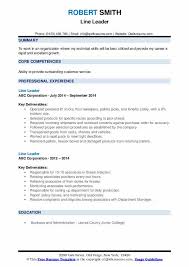 We did not find results for: Line Leader Resume Samples Qwikresume