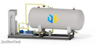 Lpg Skid Station Storage Tank Station Filling System