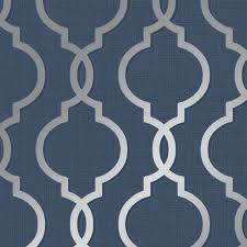 Here are only the best blue glitter wallpapers. Laticia Geometric Trellis Wallpaper Navy Blue And Silver Holden Decor 65493 Silver Wallpaper Navy Wallpaper White And Silver Wallpaper