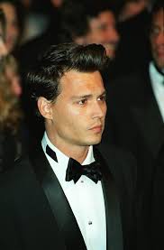 Johnny Depp With Short Hair Clean Shaven He S So Beautiful Male Actor Bow Tie Handsome Celeb Famous Johnny Depp Johnny Depp Pictures Young Johnny Depp