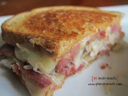 Cheesy Reuben Sandwich Reuben Sandwich Food Sandwiches For Lunch