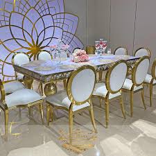 New Design Modern Luxury Stainless Steel Base With Mdf Top Banquet Hall Center Wedding Table View Wedding Table Tanabata Product Details From Foshan Hardware Modern Luxury Banquet Hall Hall Furniture