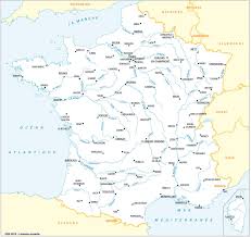 Cartes de france regions et departements fonds de cartes france fleuves et affluents | chouette y a plus ecole fonds de carte de france carte monde.org carte fleuves de france france. Carte De France Avec Les Fleuves
