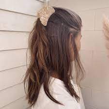 Pin By Ariana Jade On Hair Up Dos Clip Hairstyles Big Hair Clip Big Hair