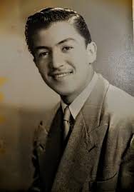 Mi papá, Ricardo Tobar Carrascosa, una foto de marzo de 1946, cuando él  tenía 18 años.