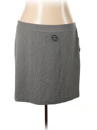 Details About Nwt Just My Size Women Black Casual Skirt 28 Plus