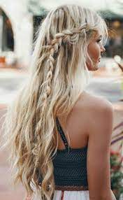 Coiffure Boheme Chic Vision Feminine En 60 Photos Strandkapsels Festival Haar Boheemse Kapsels