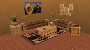 Even though mission, craftsman, and arts and crafts style are commonly used to refer to the same style in regard to homes, furniture and decor. Mission Style Living Room Conversion By Zahkriisos At Mod The Sims Sims 4 Updates