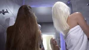 See more ideas about bathroom design, bathroom, bathrooms remodel. Girls Having Fun In Bathroom Young Sexy Females In Towels With Beautiful Long Hair Singing In The Shower Playing With A Hairdryer Video By C Ostapchuk Aa Gmail Com Stock Footage 306583740
