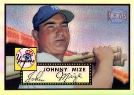 Johnny Mize Baseball Cards Price Guide