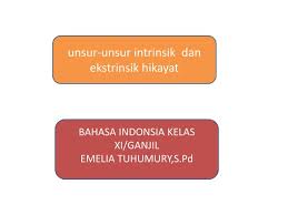 Unsur ekstrinsik hikayat hang tuah. Ppt Unsur Unsur Intrinsik Dan Ekstrinsik Hikayat Powerpoint Presentation Id 4405330