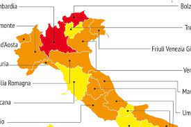 Anche nelle zone rosse sarà possibile andare a casa di amici e parenti, in massimo due persone. Lombardia Sicilia E Bolzano In Zona Rossa 12 Le Regioni Arancioni I Divieti