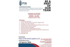 Nomor 1 untuk menyelesaikan sebuah rumah. Anak Usaha Pelindo Iii Buka Lowongan Kerja Untuk 10 Posisi Minat Halaman All Kompas Com