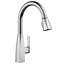 Peerless faucets are a perfect candidate for the modern faucet industry. Peerless Xander Single Handle Pull Down Sprayer Kitchen Faucet In Chrome P7919lf The Home Depot
