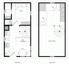 12x24 Twostory 10 Tiny House Floor Plans Free House Plans Cabin Floor Plans