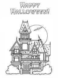It is relatively simple to draw a house with just a few lines. 25 Free Printable Haunted House Coloring Pages For Kids