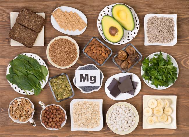 Belangrijkste bronnen van magnesium, AI generated