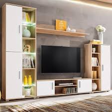 Il y a 4 crit�res qui rentrent en jeu pour choisir le meuble mural tv qui vous ressemble�. Meuble Tv Mural Avec Lumiere Led Meuble Tv Contemporain Scandinave Chene Sonoma Et Blanc Achat Vente Armoire De Chambre Meuble Tv Mural Avec Lumiere Soldes Sur Cdiscount Des Le 20 Janvier Cdiscount