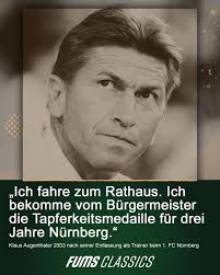 Weltmeister und Geburtstagskind Klaus Augenthaler hat nicht nur von der  Mittellinie getroffen, sondern auch so manchen Spruch rausgehauen.  Herzlichen Glückwunsch zum 65. Geburtstag, Auge! 🎈