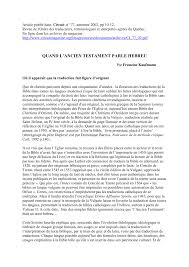 Des ouvrages relatifs à l'empire chinois, 1881, t. Pdf Quand L Ancien Testament Parle Hebreu