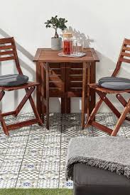 Neu Mallsten Bodenrost Aussen Blau Weiss 0 81 M Aussenboden Boden Ikea