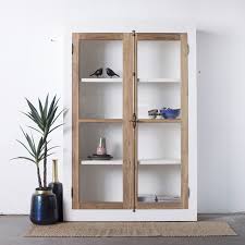 Auswahl 1 X Vitrine Im Industrie Look Weiss Teak Holz Turen Es Handelt Sich Hier Um Ein Industrielles Mobelstuck Schranke Vitrinen Vitrine Schrank Regale