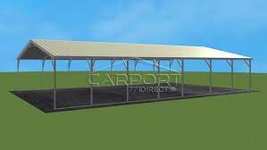 20x36 Vertical Roof Carport With Images Carport Roof Styles Metal Carports