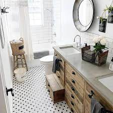 No other room in the home has the power to relax and rejuvenate like a bathroom. The Best Farmhouse Bathroom Decor Farmhouse Bathroom Decor Ideas Apartment Therapy