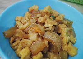 Cara membuat ayam bumbu kuning masakan yang enak. Resep Unggulan Tumis Cecek Kulit Sapi Tahu Praktis Resep Masakanku