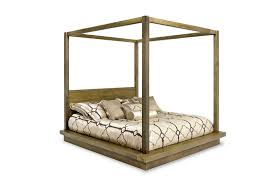 Melbourne Canopy Bed In Brown Queen Mor Furniture