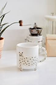 Snow Leopard Ceramic Mug 2020 Kupalar Seramik Kupa Seramik Sanati