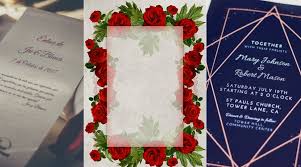 Check spelling or type a new query. Wedding Invitation Card Designs Beautiful Card Ideas To Leave A Long Lasting Impression On Your Guests Latestly